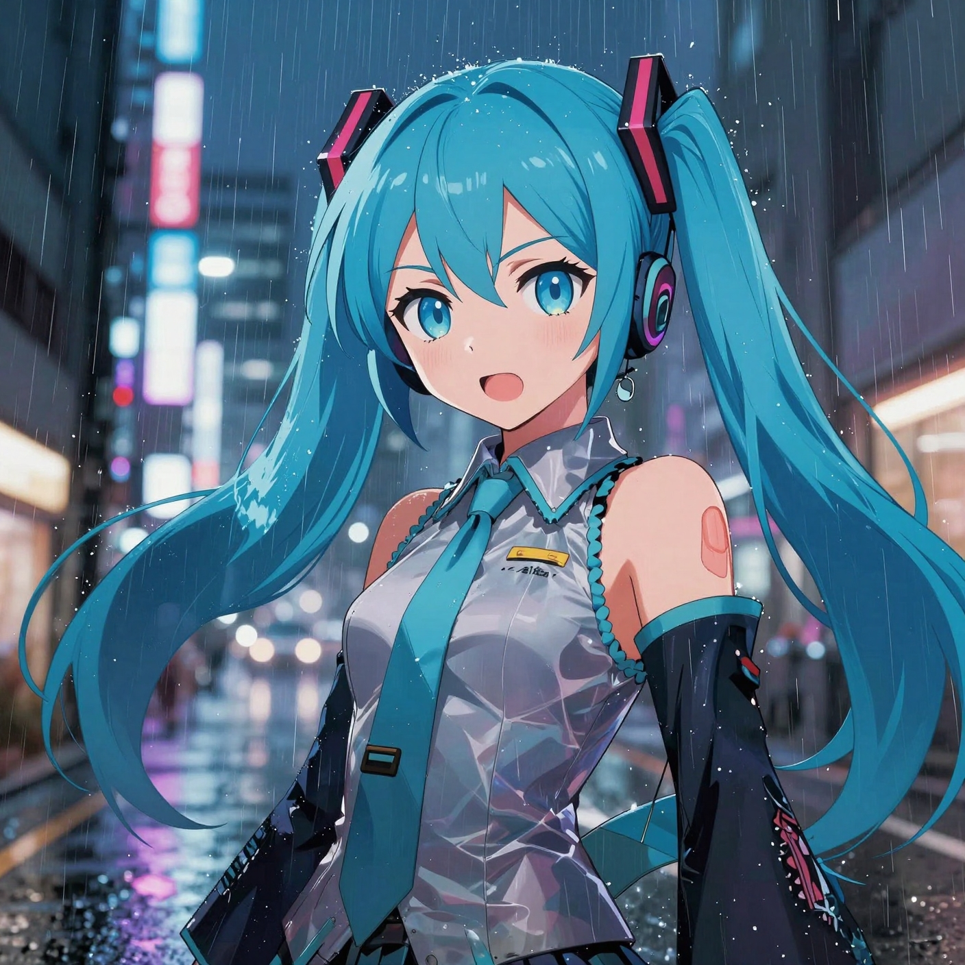 Anime pixels example