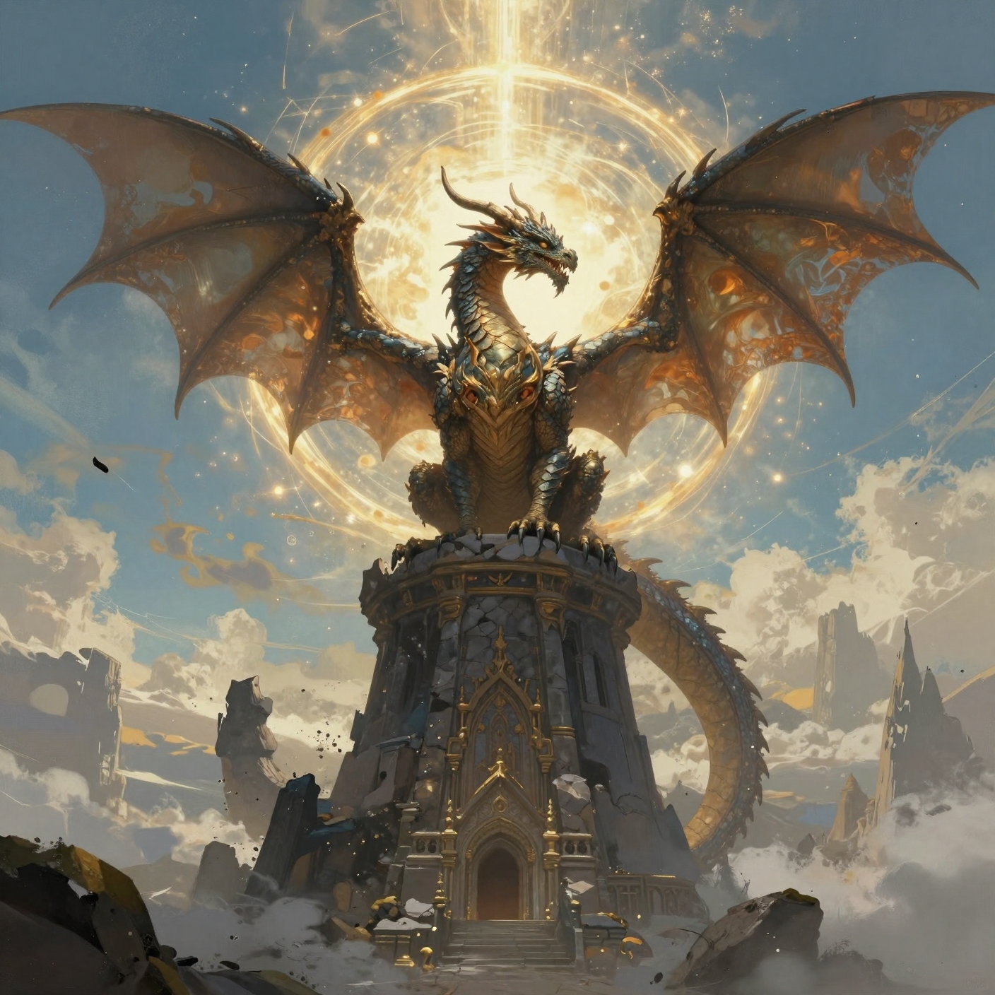 Fantasy pixels example