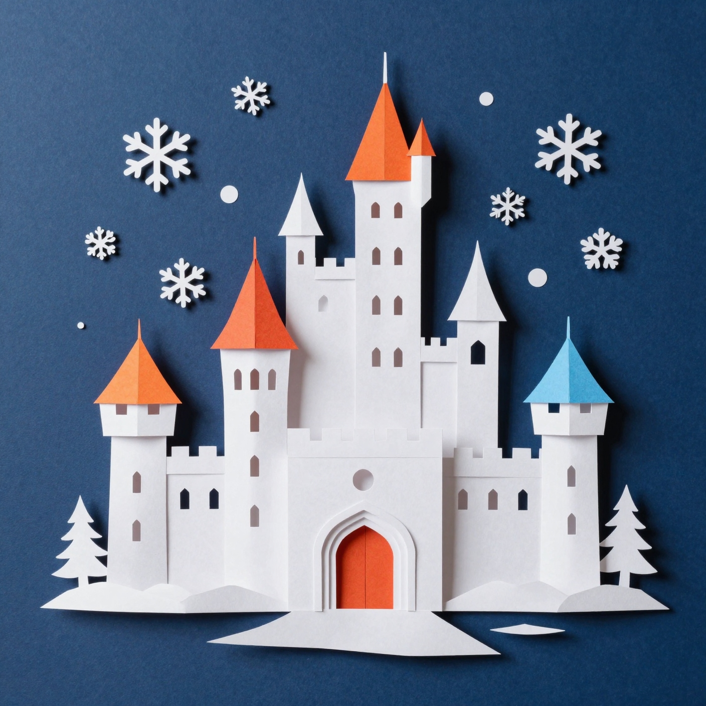 Kirigami pixels example