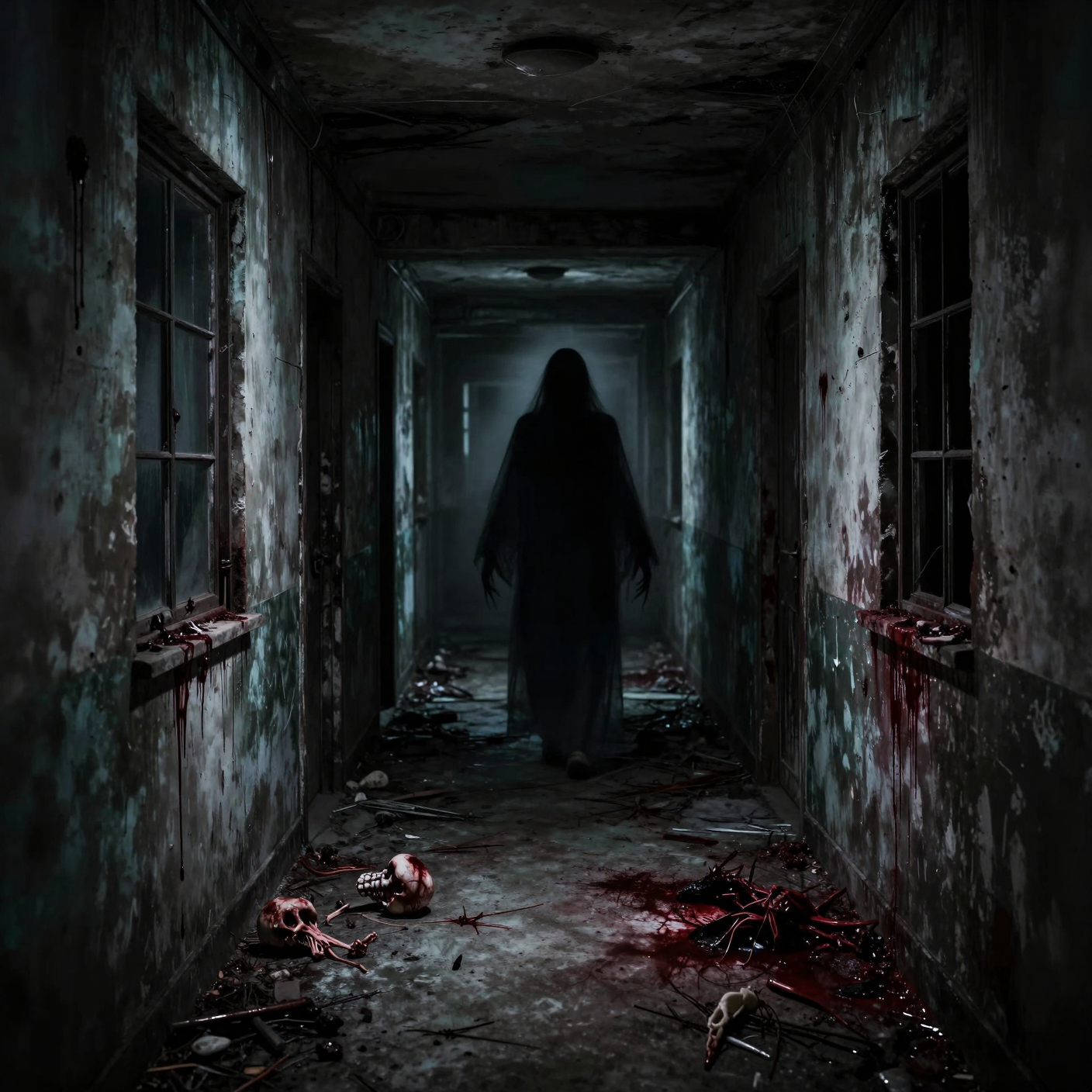 Horror pixels example