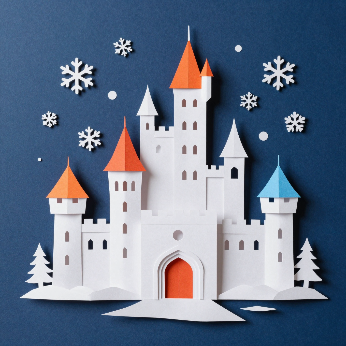 Kirigami pixels example