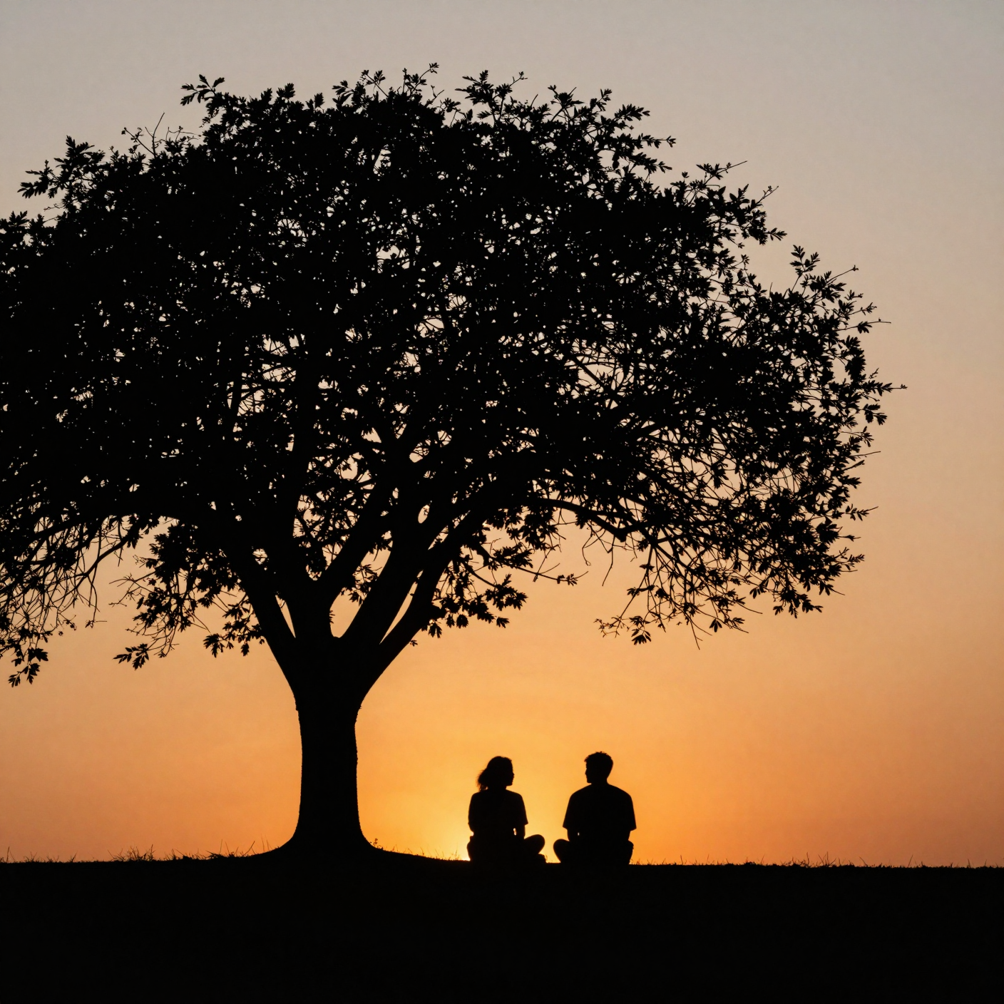 Silhouette pixels example